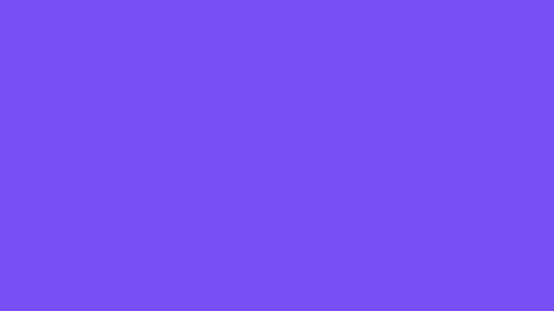#784FF6 color image