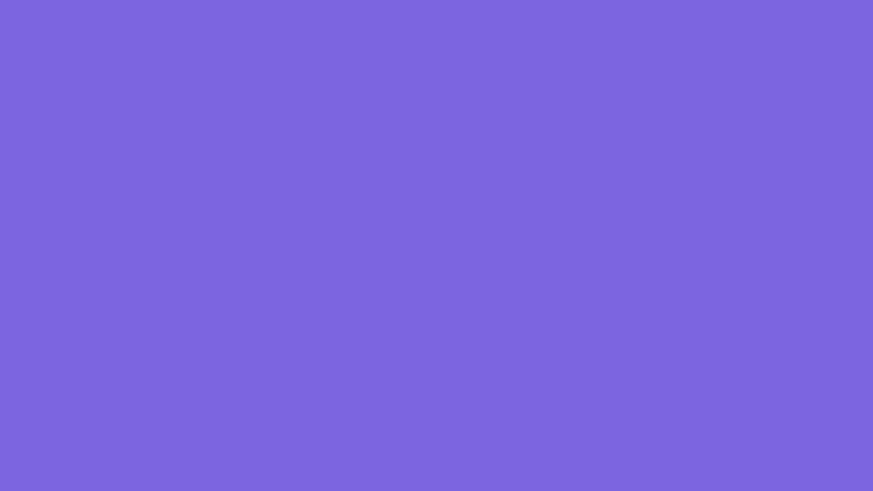 #7C65E0 color image