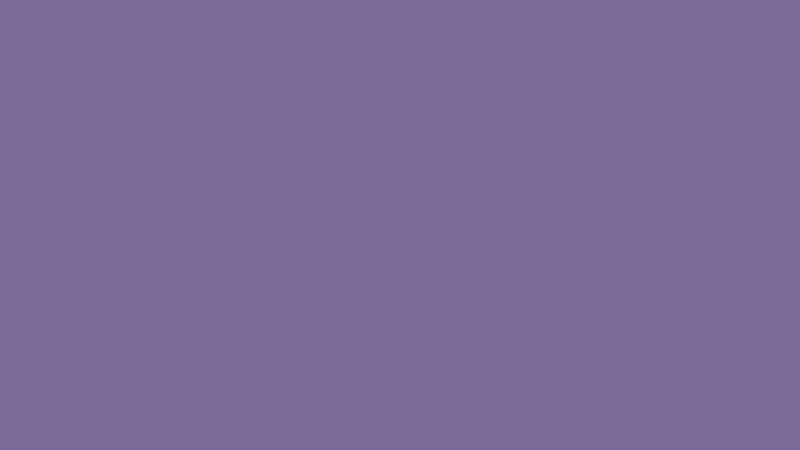 #7C6B9B color image