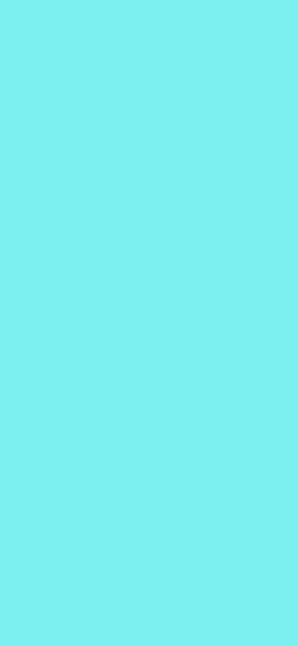 #7CF0F1 color image