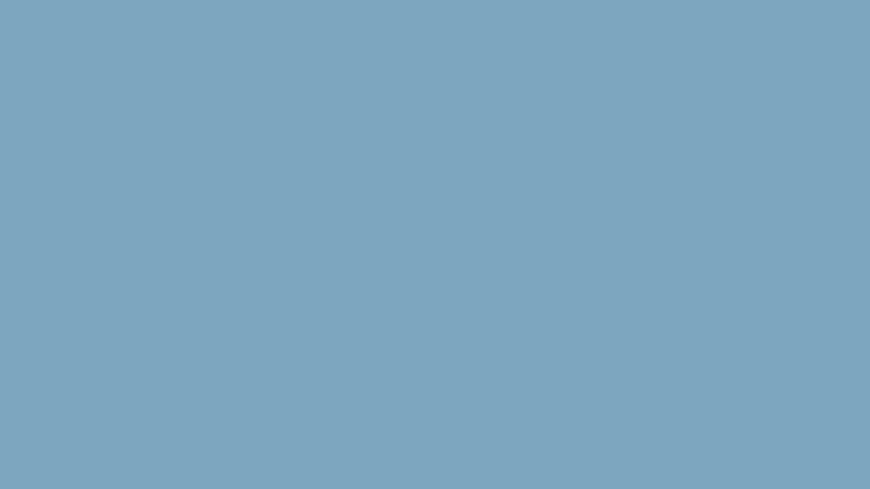 #7DA6BF color image