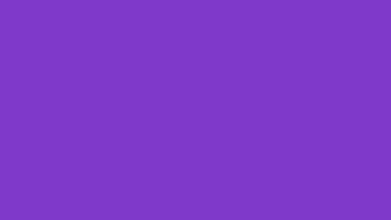 #7F39CA color image