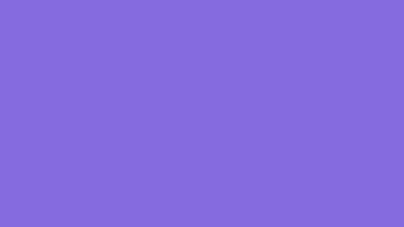 #856BDF color image