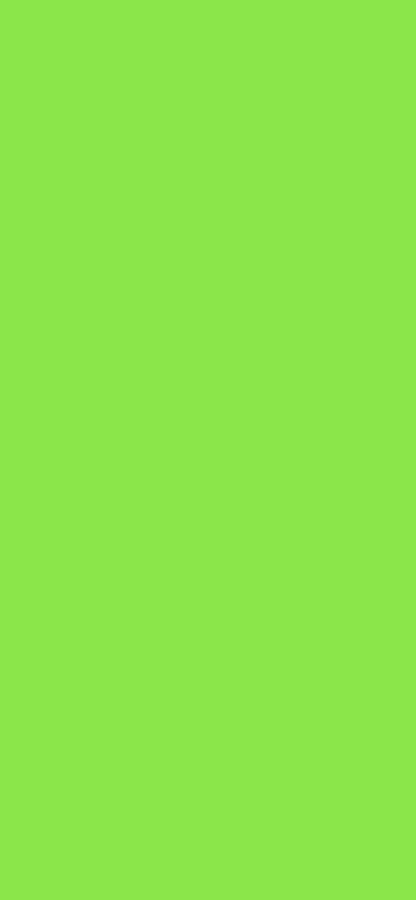 #8BE64A color image