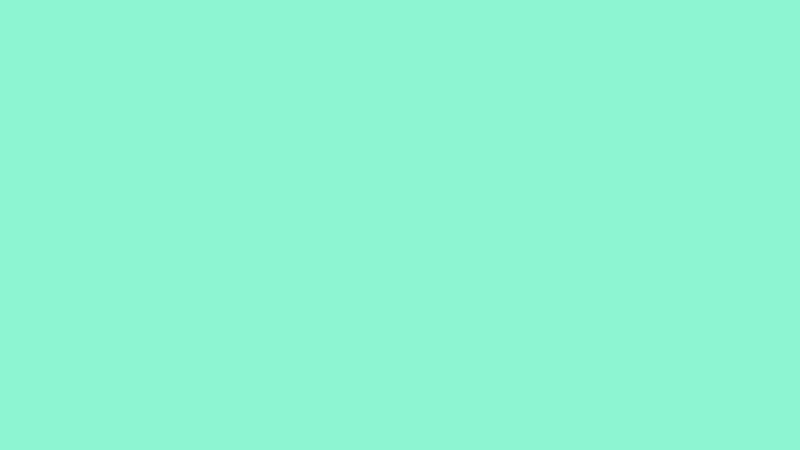 #8DF5D2 color image