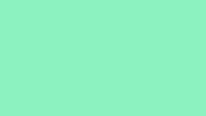 #8EF1C0 color image