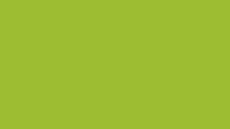 #9DBD32 color image