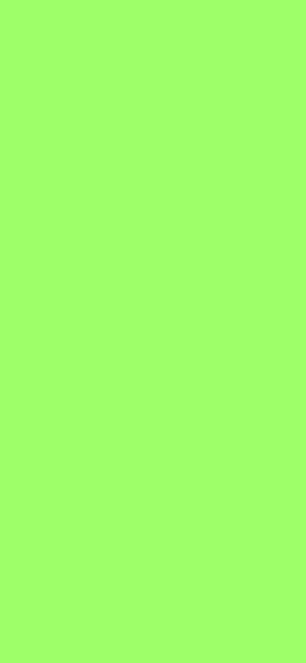 #9EFF69 color image