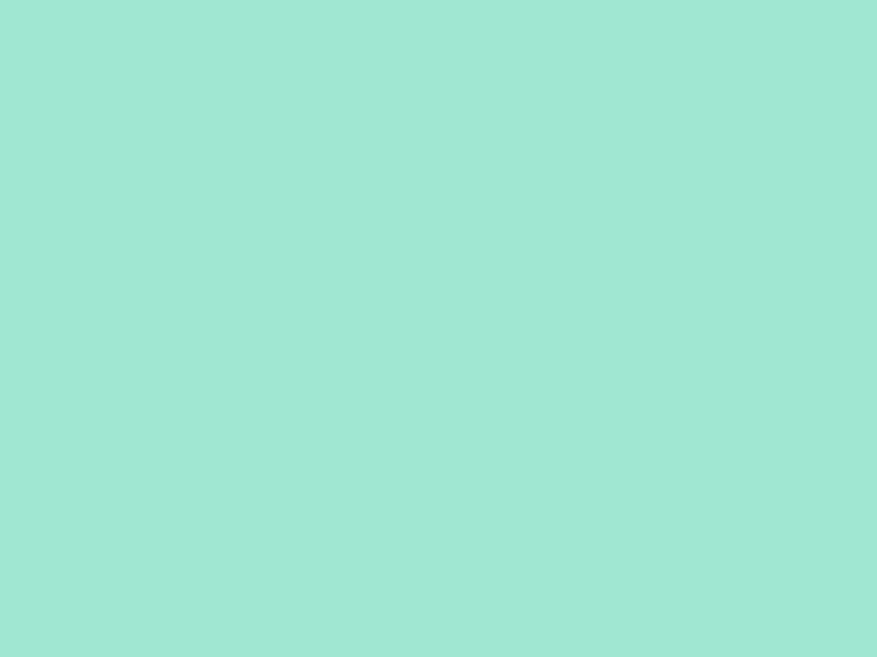 #A0E7D2 color image