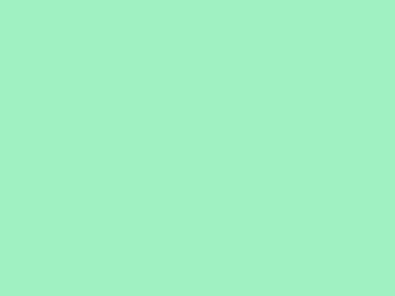 #A0F1C2 color image