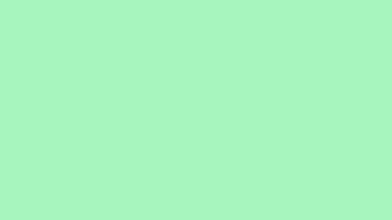 #A7F5BE color image