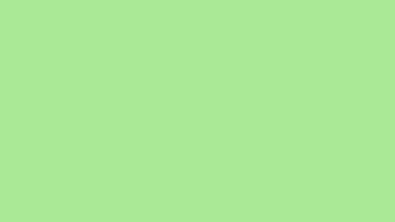 #AAE996 color image