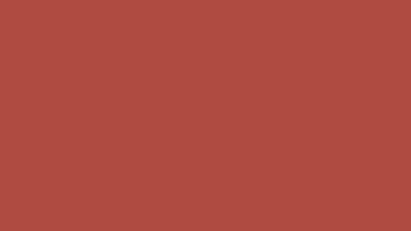 #AF4B41 color image