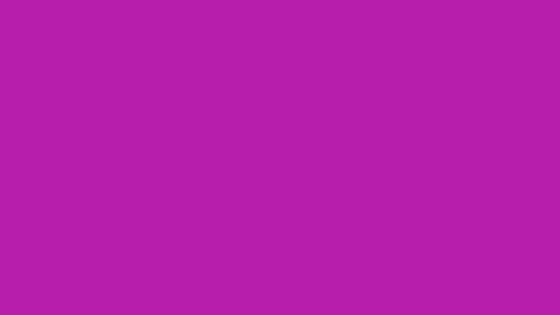 #B81EAC color image