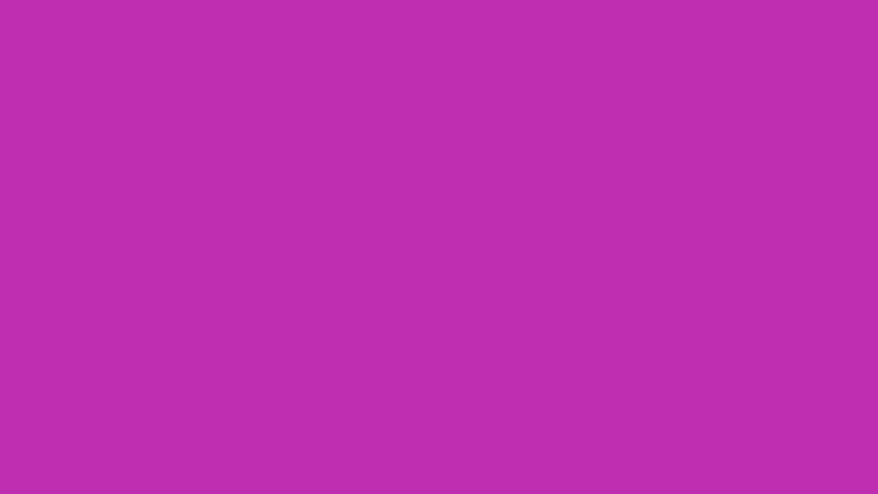 #BF2EB0 color image