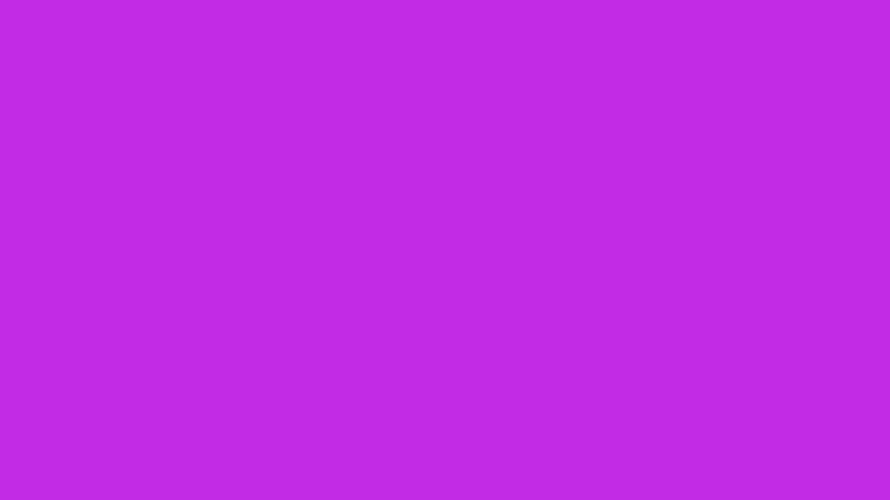 #C22BE5 color image
