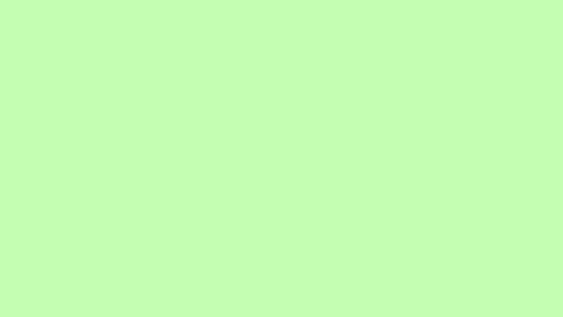 #C4FEB2 color image