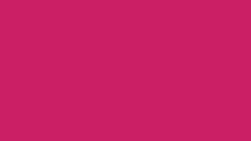 #CB1F65 color image