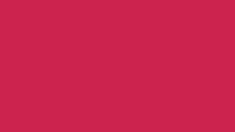 #CB224C color image