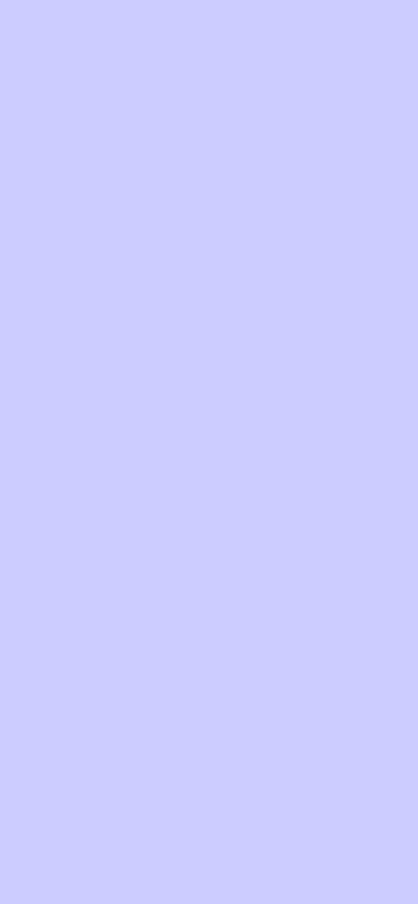 #CCCCFF - Lavender Blue color image