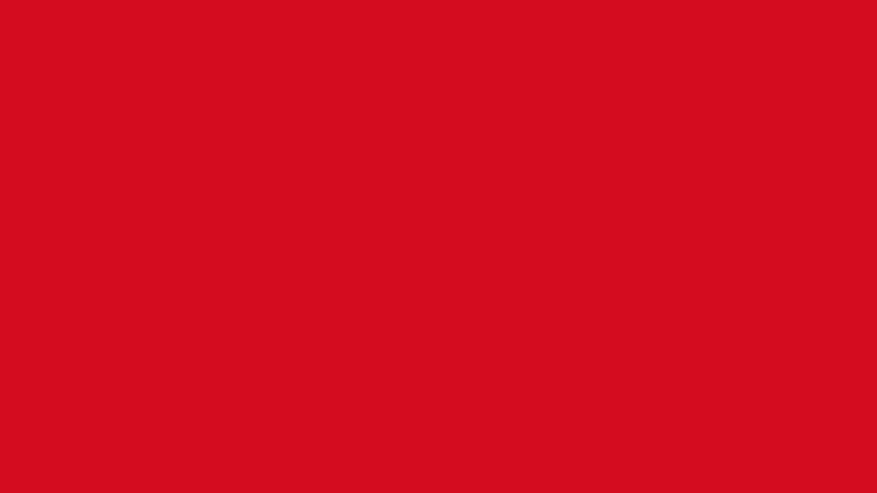 #D40C1F color image