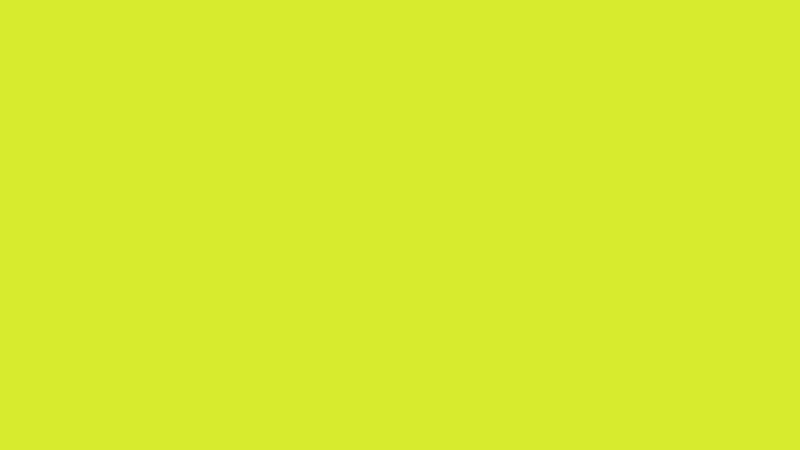#D7EB2E color image