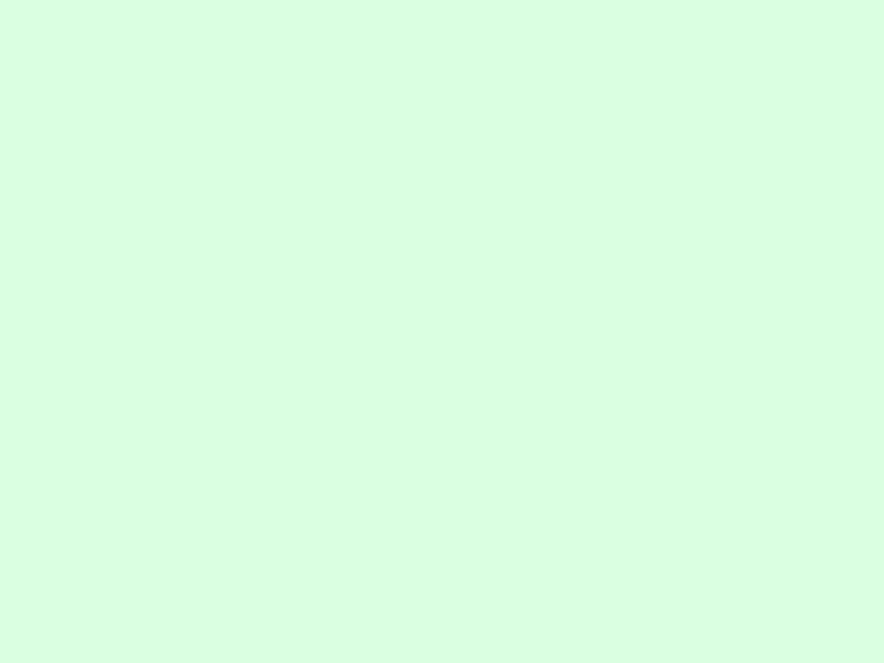 #DAFFE1 color image