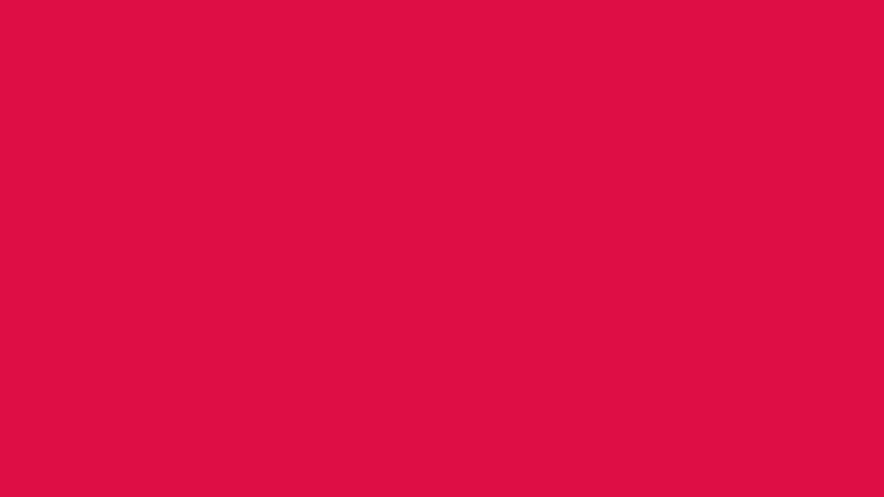 #DE0E45 color image