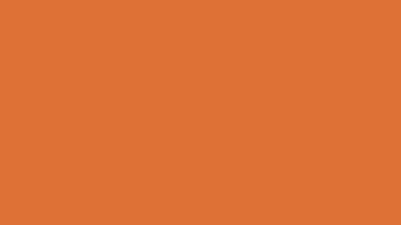 #DE7136 color image