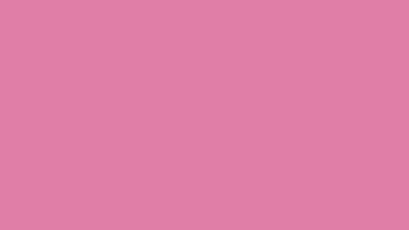 #E07EA7 color image