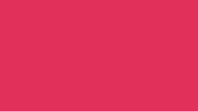 #E1315A color image