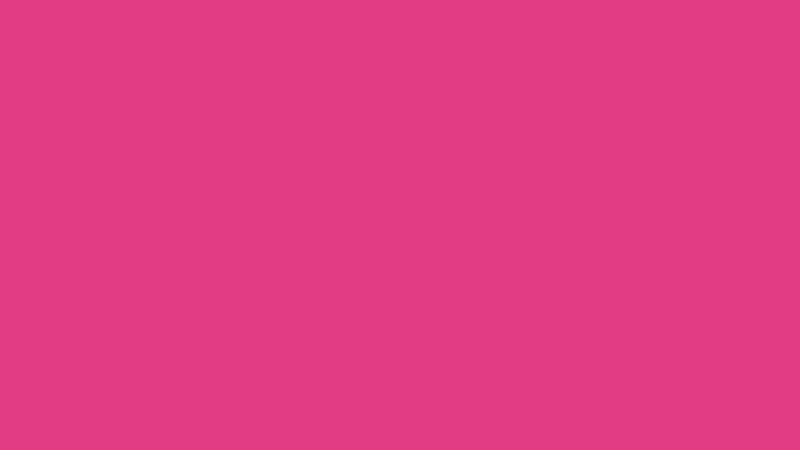 #E23C85 color image