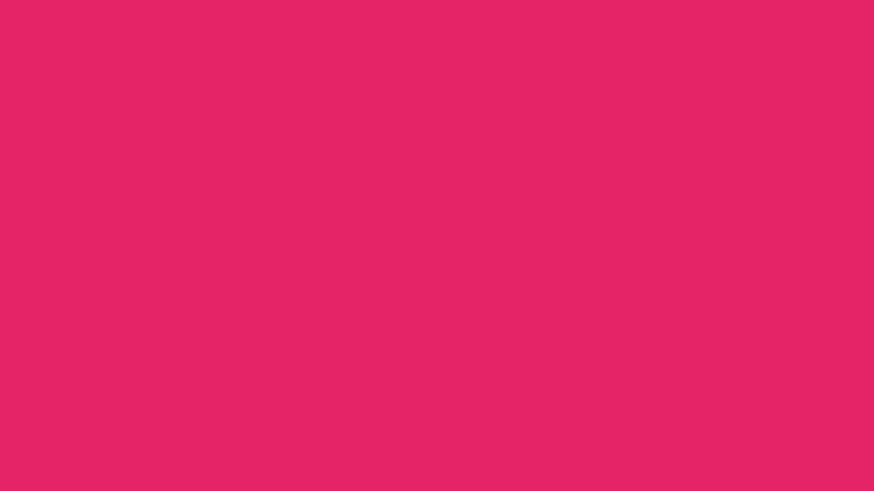 #E52467 color image