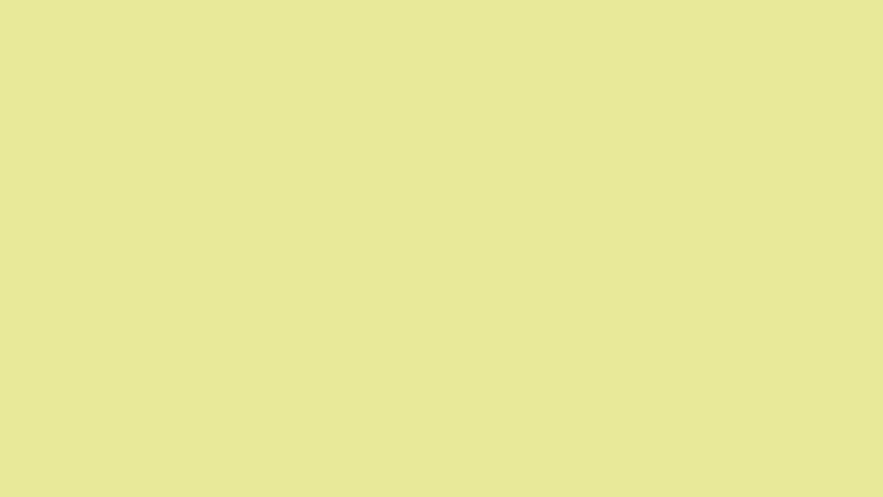 #E8EA99 color image