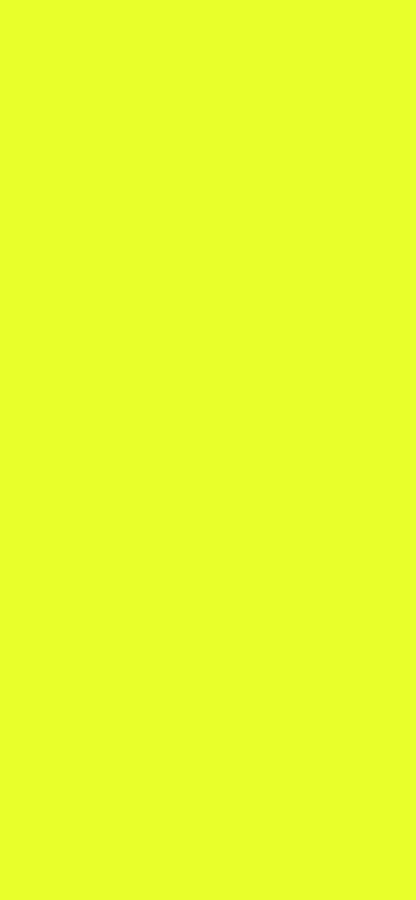 #E9FF2C color image