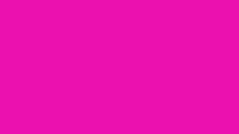 #EB11AF color image