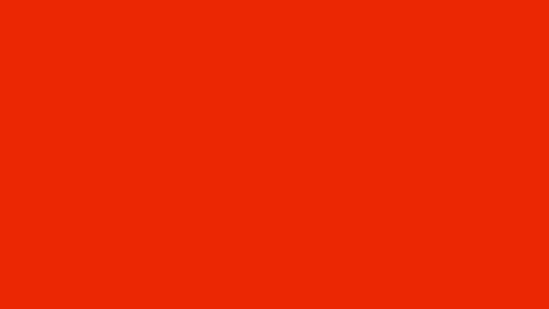 #EB2703 color image