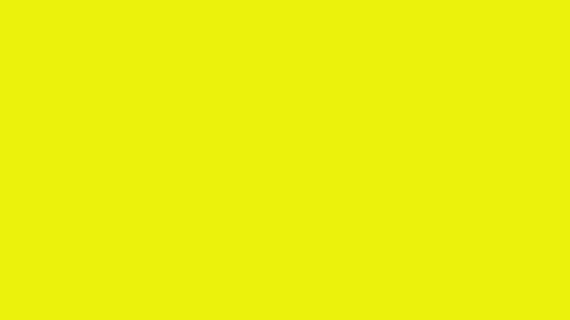 #EBF20C color image