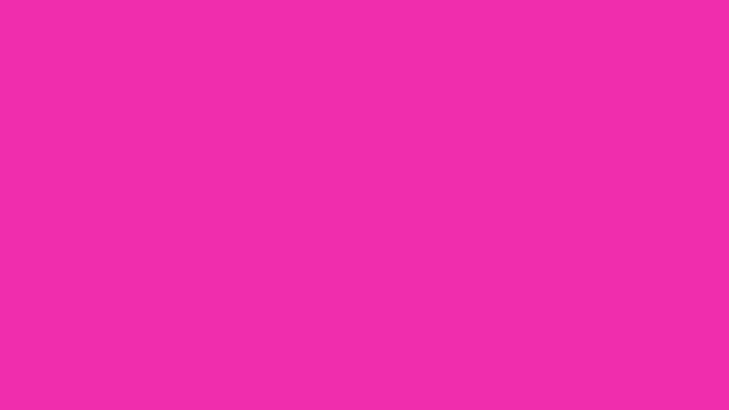 #F02DAD color image