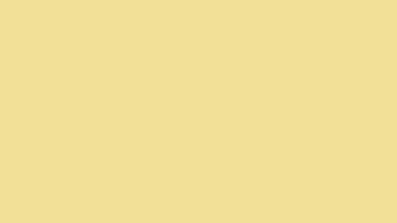 #F2E097 color image