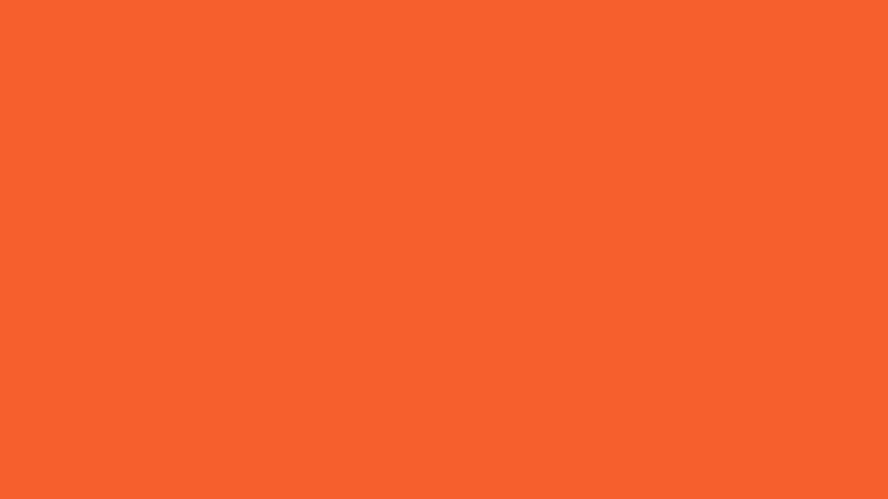 #F65F2D color image