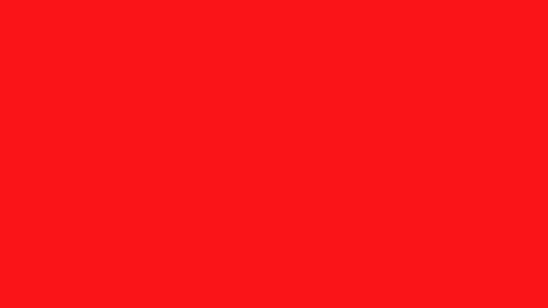 #FA1418 color image