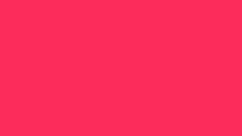 #FC2C5B color image