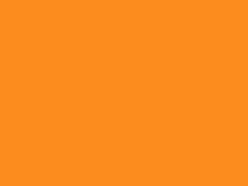 #FC8C1D color image