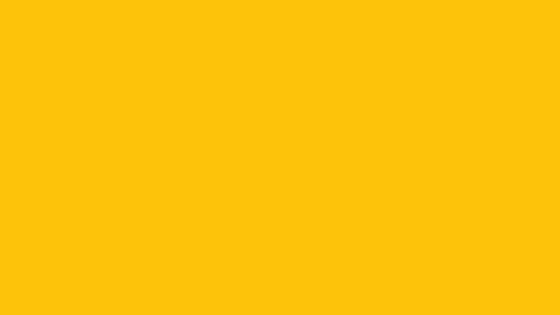 #FCC30A color image