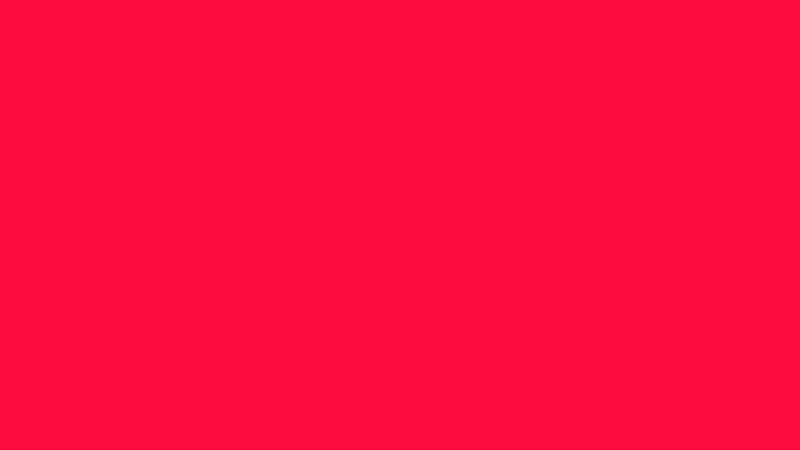 #FD0B3E color image