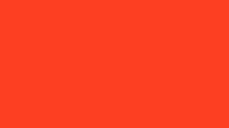 #FD3F22 color image