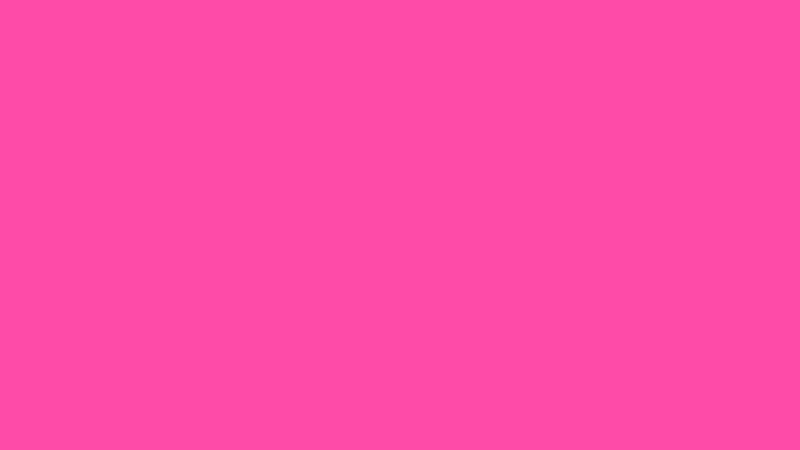 #FE4BA8 color image