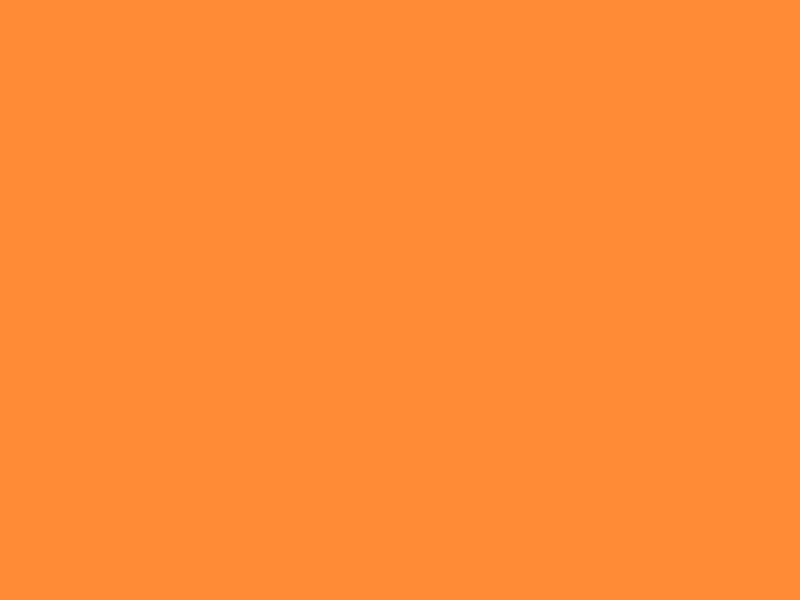 #FF8B37 color image