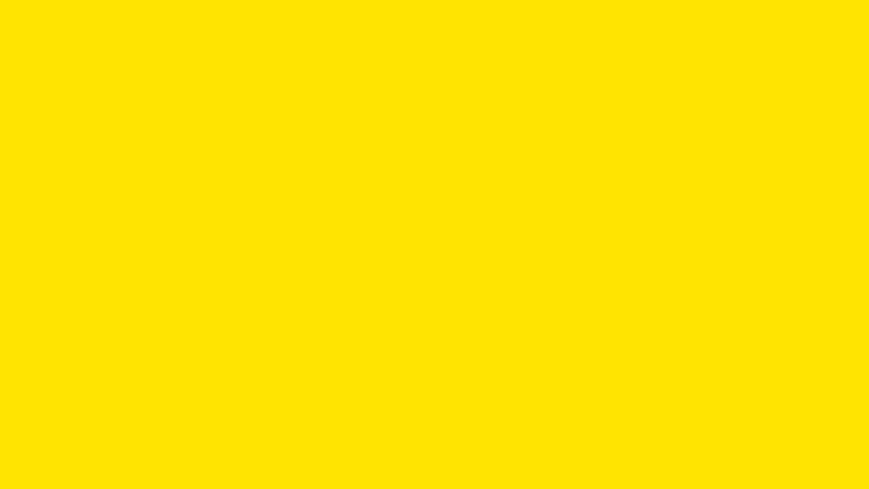 #FFE301 color image